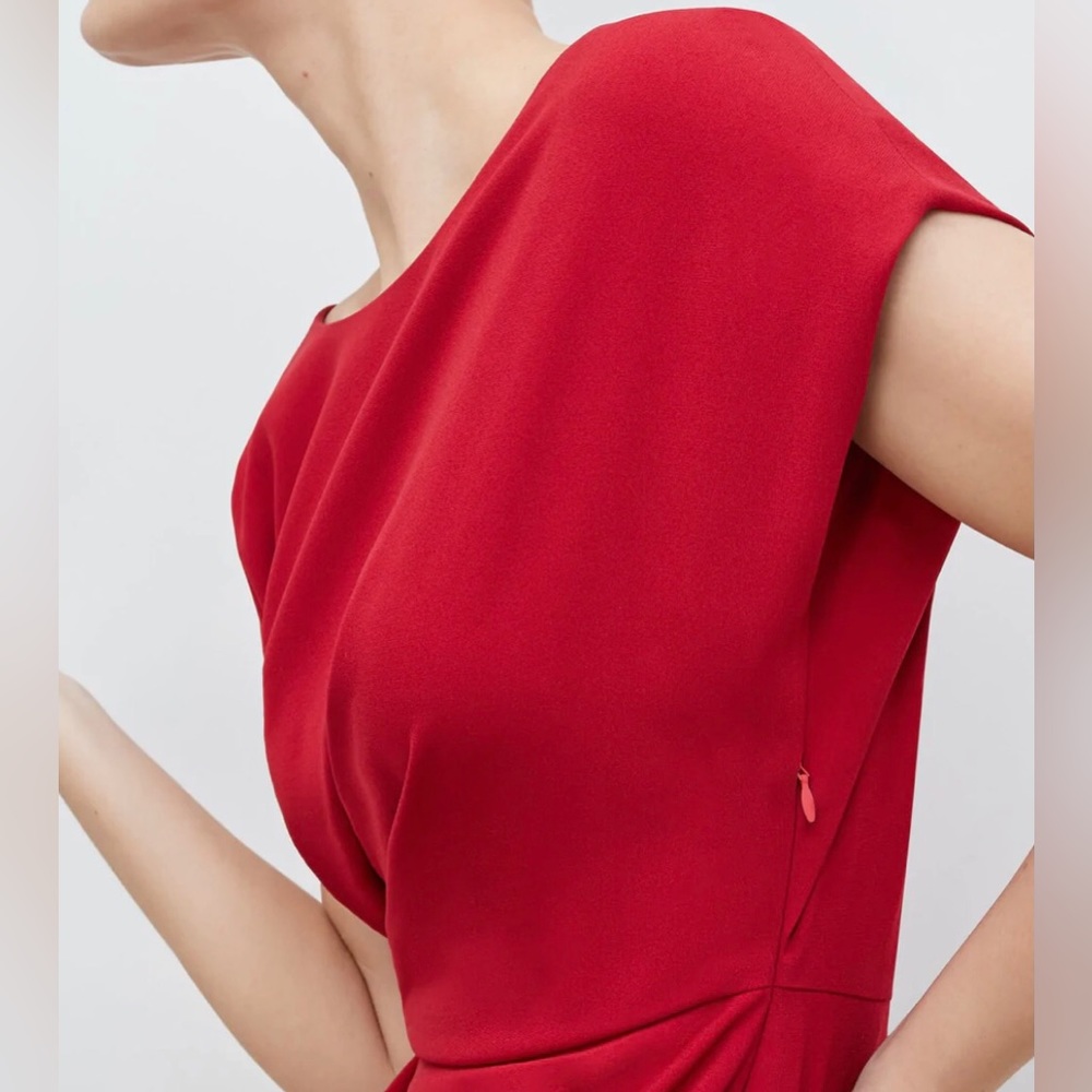 MM LaFleur Jillian Dress Dahlia Size 6 NWT Medium Crepe SALE